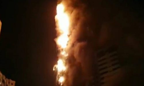 שריפה בבניין 42 קומות קדיט ?