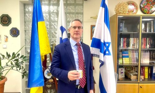 מיכאל ברודסקי שגריר ישראל באוקראינה // צילום: משרד החוץ