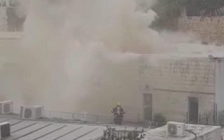 השריפה בבית הכנסת ביתר עילית