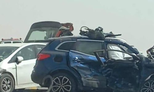 התאונה הקטלנית בכביש 90 // צילום: דוברות זק״א