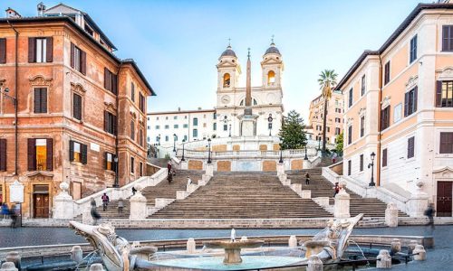 המדרגות הספרדיות המפורסמות ברומא
