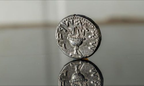 מטבע  עתיק צילום רשות העתיקות